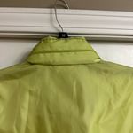 Liz Claiborne Yellow/lime green  Liz Sport Medium rain jacket with hood Photo 3