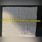 Antique Soft Cotton Floral Embroidered Handkerchief Pink White Photo 8