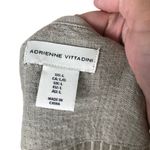 Adrienne Vittadini  gray linen blend open cardigan L Photo 6