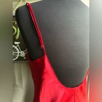 Vintage Y2K Fredrick’s of Hollywood red bow slip dress robe set , size large Photo 7