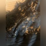 Anne Klein Ann Klien Vintage Black lace top overlay dress size 14 preloved Photo 7