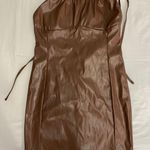 ZARA bodycon brown dress Photo 1