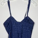 Vintage Cacique Lingerie Teddy Navy‎ Blue Size M Photo 4