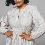 Anthropologie NWT x Loverly Grey The Somerset Long Sleeve Maxi Dress in Blue XL Photo 9