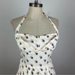 Anthropologie Girls of Savoy Stamp Halter Dress Photo 2