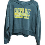 Green Bay Packers Women’s Cropped Sweatshirt Medium NFL Team Apparel Photo 0