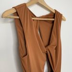 Michael Costello  x Revolve April Midi Dress in Terra Cotta Womens Medium New Photo 7