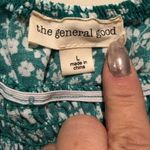 THE GENERAL GOOD DITSY KELLY GREEN WHITE FLORAL RUCHED CROP TOP L Size L Photo 3