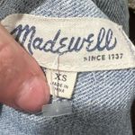 Madewell  Women's XS Blue Denim Jean Vest Cropped Casual Sleeveless Photo 6