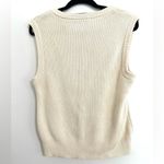 ZARA  Buttoned Knit Sweater Vest Small Photo 2