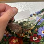 Vintage 90s SMW Spring Floral Dress W/
Sequin Embellishments Size L Red Size L Photo 5