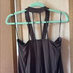 Dating clothing Elegant Brown Halter Top medium Photo 4