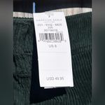 American Eagle  Outfitters dark green corduroy button-front mini skirt Photo 11