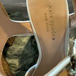 Kate Spade  Grace Striped Raffia Platforms Size 8 1/2 NIB Photo 7