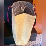 Sun n sand ACCESSORIES casuals large beige waved shoulder bag 17*12*5β inches Red Photo 6