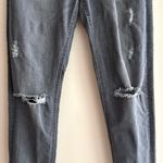 H&M Women's Distressed Grey Skinny Jeans, Size 8 Photo 2