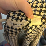 Equipment  GINGHAM SILK SHIRT Photo 2