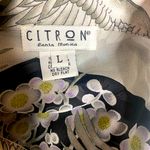 Vintage Citron Kimono Duster Dress
Crane Floral Print L Blue Size L Photo 9