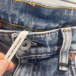 Rag and Bone Womens Size 26 Dre Low Rise Jean Shorts Blue Medium Wash Denim Cutoff Photo 3