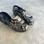 Seychelles NEW  Calming Influence Python Snake Platform Sandals NWOB Size 9 Photo 4