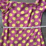 Stine Goya Will Polka Dot Mini Dress pink yellow Medium Photo 11