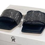 Good American NIB! Crystal Crush Shimmer Standout Slide Sandal - Size 7 Photo 8