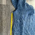 Kensie  Cropped Knitted Chunky Sweater with hood/turtle Neck Women’s Sz S Photo 4