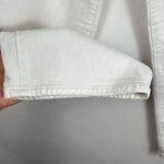 Pistola Crop Super High Rise Straight Crop Jeans in Sand Vintage Cream Size 30 Photo 12