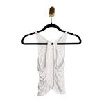Free People  FP Movement Free Fold White Ruched Tank Top Small Photo 4