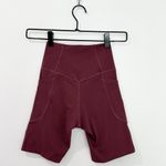 Halara Softlyzero High Waisted Crossover Side Pocket Yoga Biker Shorts 7" Photo 3