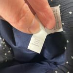 J.Crew  Navy White In Vintage Clip Dot Size Small J1874 Photo 5