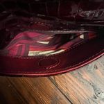 Brighton  Burgundy Crocodile Print Purse Photo 5