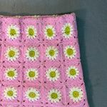 Show Me Your Mumu  Mini Skirt L Pink Daisy Crochet Knit Y2K Cottagecore Dopamine Photo 1