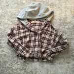 Aeropostale  Flannel Plaid Button Down Long Sleeve Shirt Photo 0