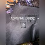 Adrienne Landau Mongolian Lamb Shaggy Fur Vest in Colorful Hues Small Yellow Photo 2