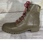 CECELIA New York Trekker Women’s Sz 6.5M Dirty Gold Combat Boots Brown Photo 1