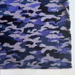 We The Free People Oversize Teddy Burnout Velvet Camo Tee Blue Size S Photo 11