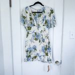 Reformation ‎ | Mya Mini Sundress V Neck Floral Dress in Riviera Size 6 Photo 3