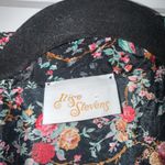 Ilese Stevens Vintage Floral Short Sleeve Short Robe with Belt Size S Photo 6