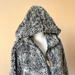 Simply Southern | Gray Sherpa Hooded Full Zip Jacket Sz S Photo 1