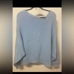 Free People  Asymmetrical Ottoman Check Sweater. Size Medium Photo 3