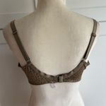 Chantelle Women's Animal Print Lace Trim Underwire Bra Size 40C Photo 1