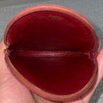 Cartier Elegant Burgundy Leather Coin Pouch Photo 6