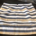 J.Crew  gold denim blue‎ mini skirt Photo 1