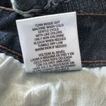 Adam Levine  JRS SZ 5/6 Cufffed Jean Shorts Distressed Rips Frayed Hems Mid-Rise Photo 6