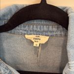 Entro Button Down Peplum Western Tencel Shirt {Size Small} Photo 2