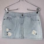 Forever 21 Forever Twenty One Boutique distressed mini jean skirt Photo 0