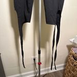 Free People Movement . Black athletic tie bottom leggings Photo 1