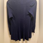 Dreamers  Navy Blue Open Front Cardigan Size Small Photo 9