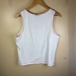 Harley Davidson Tank Top Womens XL Pink Logo Stitching Graphic Bikercore Grunge White Photo 5